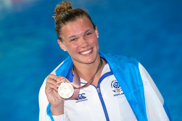 Stella Rieth Historic gold for Reid | Gold Coast 2018 | Aquatics GB