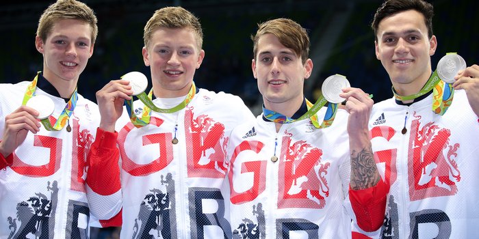 Rio 2016 Men's 4x100 Medley Relay team