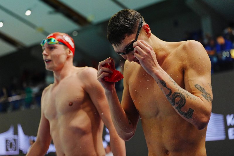 Scott and McMillan 200m Free [European Aquatics]