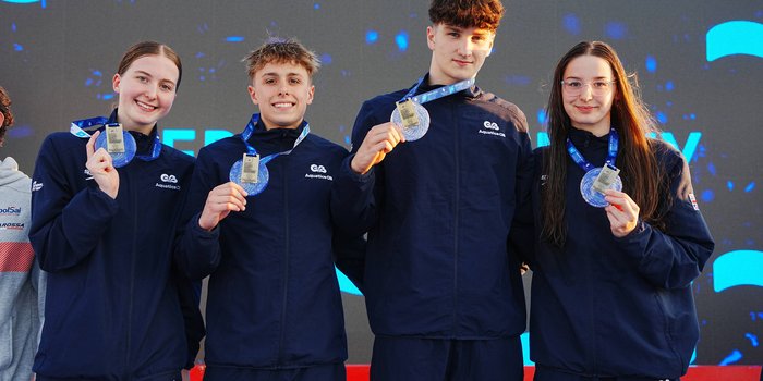 Euro Juniors 2025 relay medley