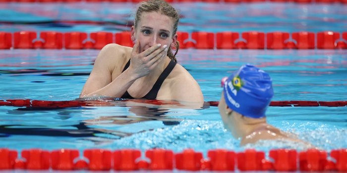 Louise Fiddes shock SB14 100m Breaststroke GOLD Paris 2024