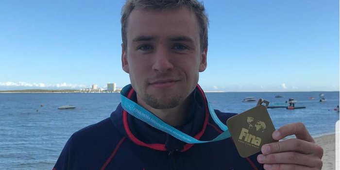 Jack Burnell FINA World Cup medal.JPG