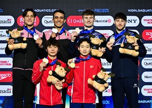 Jack Laugher and Anthony Harding WC Montreal 2026 [GettyImages] Podium
