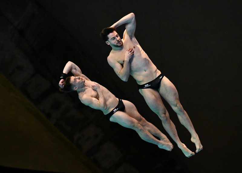Jack Laugher and Anthony Harding WC Montreal 2026 [GettyImages]