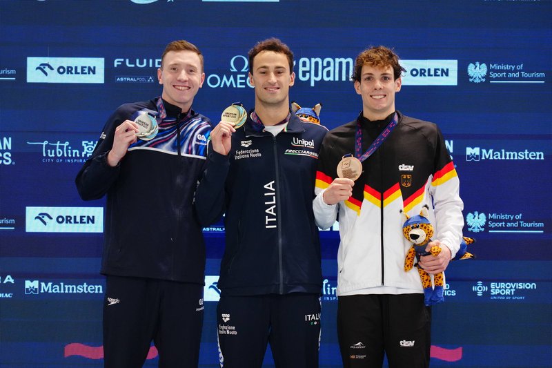 Max Litchfield Silver 400m IM 2025 [European Aquatics]