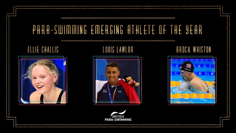 BSAwards19 Para-swimming Emerging Athlete of the year