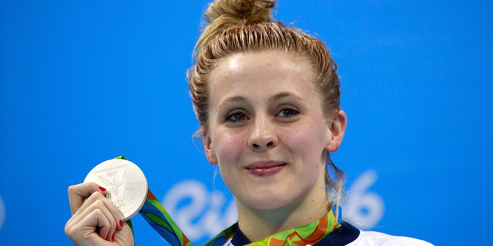Siobhan-Marie O'Connor Rio 2016 silver medal