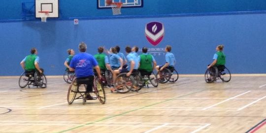 When Swimming met Wheelchair Basketball